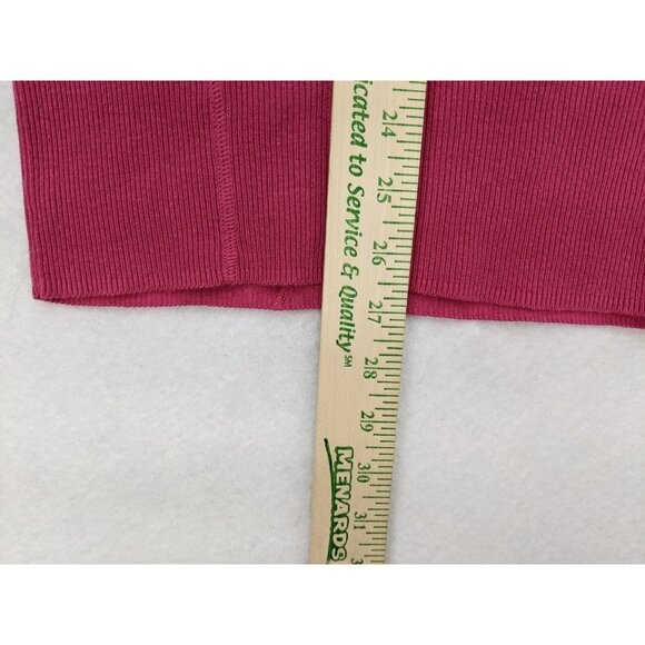Spring & Mercer Women's Sweater Size L Pink Dolman 3/4 Sleeve - Picture 10 of 13